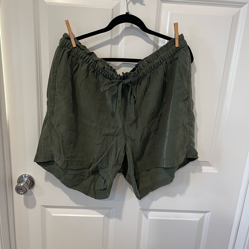 Old Navy Green High Waist Shorts